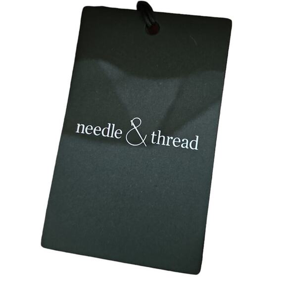 Needle & Thread Marigold Rose Mini Dress Desert Pink Size 6 NWT - Picture 11 of 12